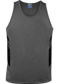 Aussie Pacific Men's Tasman Singlet 1111 Casual Wear Aussie Pacific Ashe/Black S 