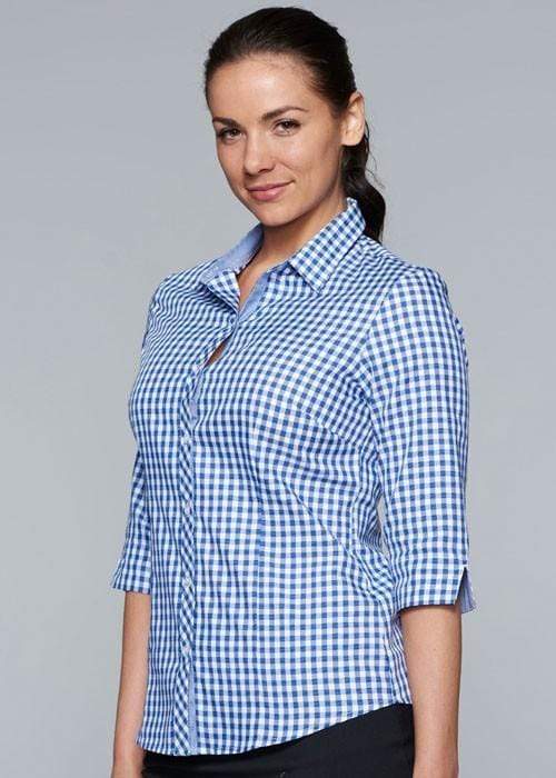 Aussie Pacific Ladies Brighton 3/4 Sleeve Shirt 2909T Corporate Wear Aussie Pacific   