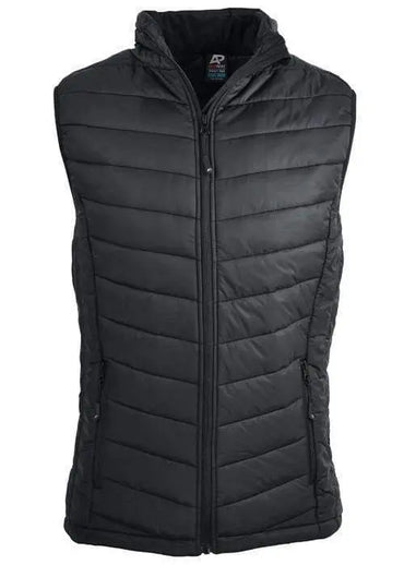 Aussie Pacific Women's Snowy Puffer Vest 2523 in Black