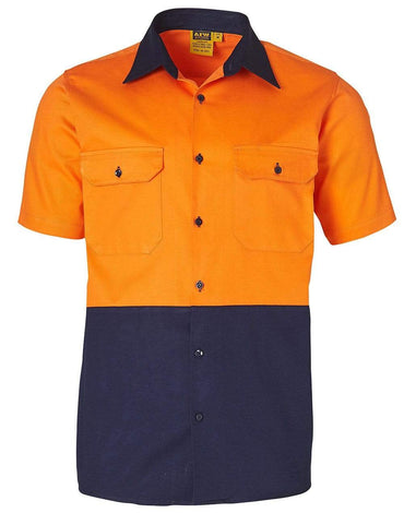 Cotton Drill Safety Shirt SW53 Metro Workwear.