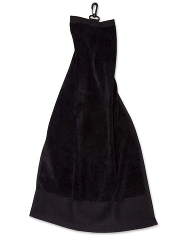 Australian Industrial Wear Work Wear Black / 40cm x 65cm GOLF TOWEL with hook TW06