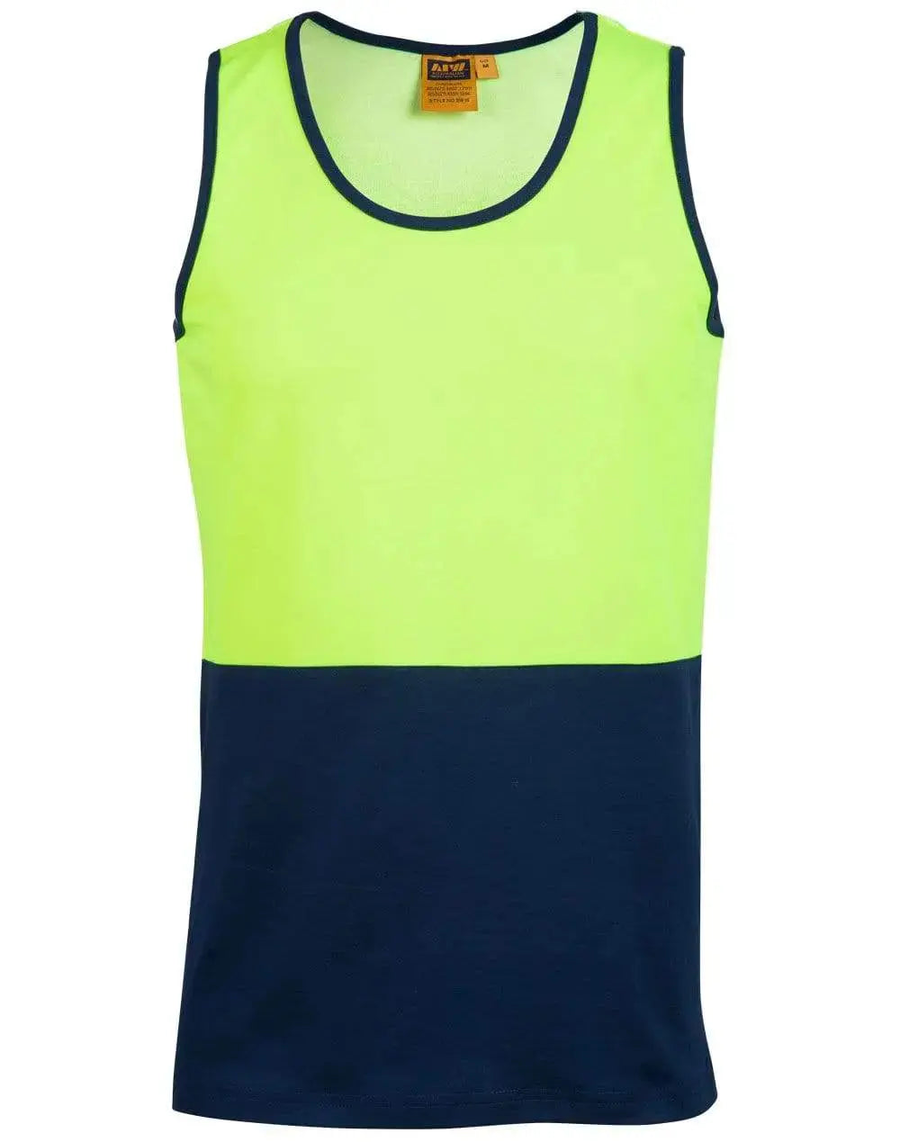 Hi-vis Safety Singlet SW15 Metro Workwear.