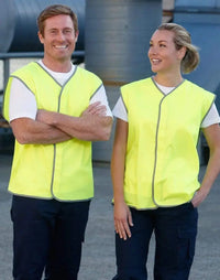 Hi-vis Safety Vest SW02 Work Wear Australian Industrial Wear   
