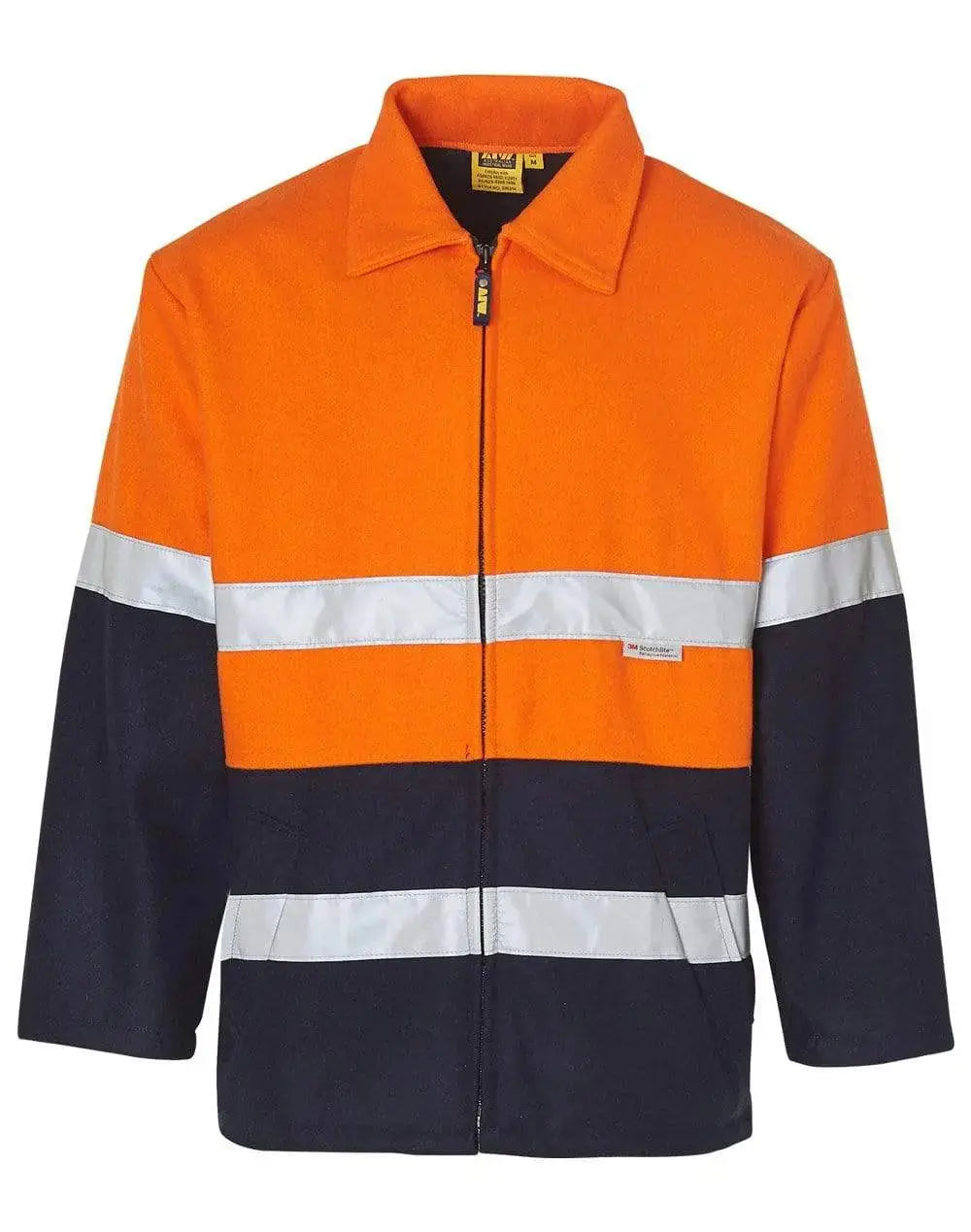 Hi-vis Two Tone Bluey Jacket SW31A Metro Workwear.