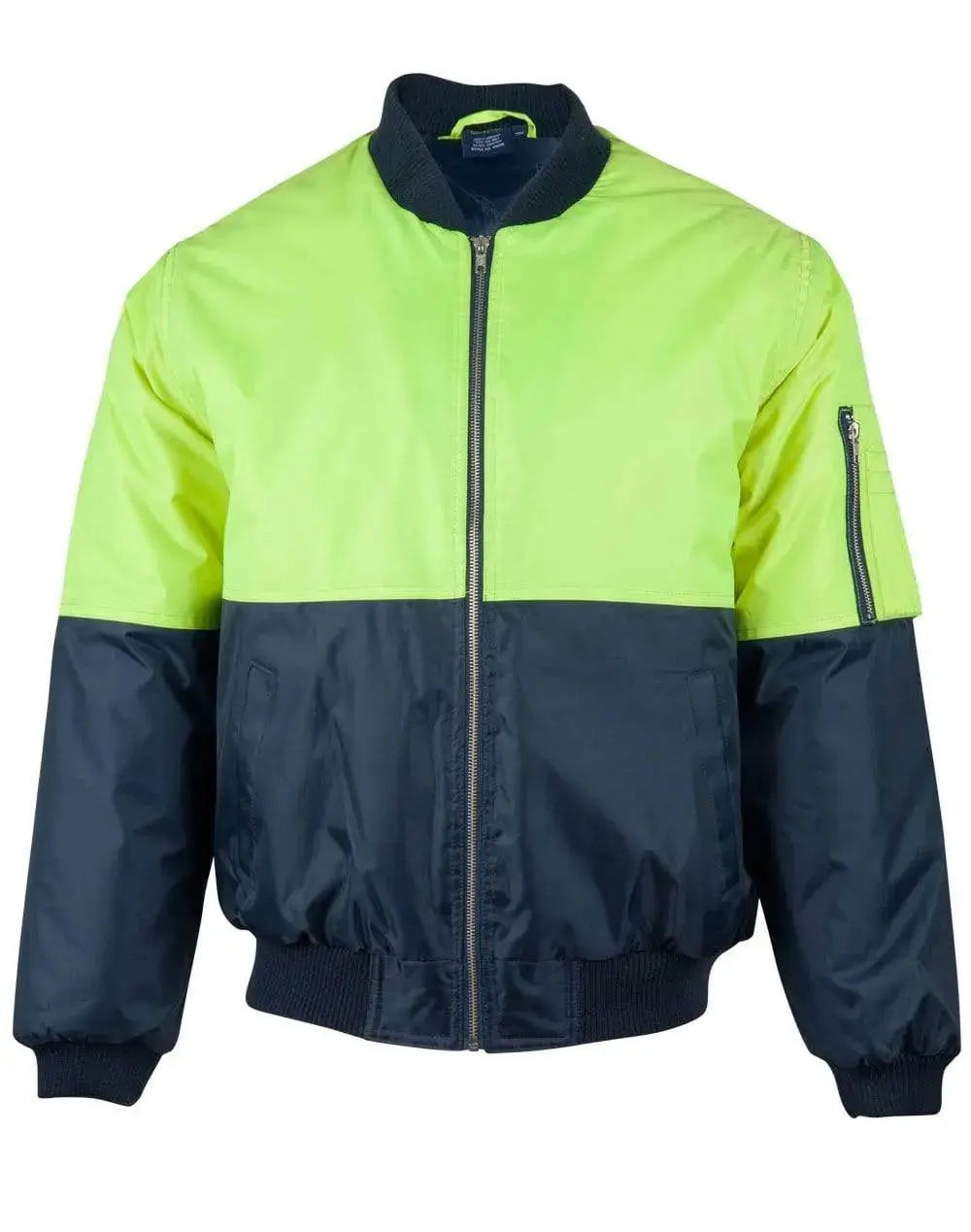 Hi-vis Two Tone Flying Jacket SW06A Metro Workwear.