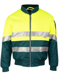 Hi-vis Two Tone Flying Jacket SW16A Metro Workwear.