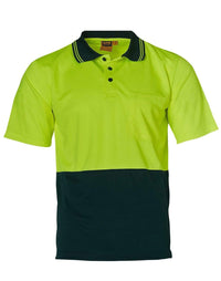 High Visibility Cooldry Short Sleeve Polo SW01CD Metro Workwear.