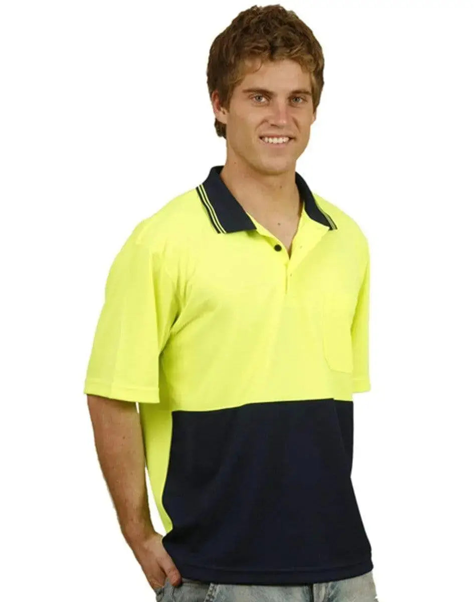 High Visibility Short Sleeve SW01TD Metro Workwear.