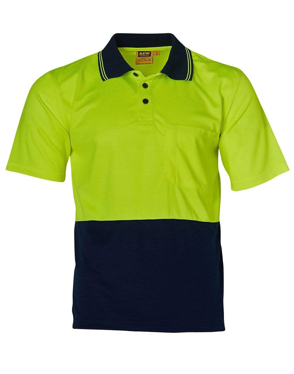 High Visibility Short Sleeve SW01TD Metro Workwear.