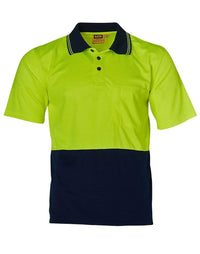 High Visibility Short Sleeve SW01TD Metro Workwear.