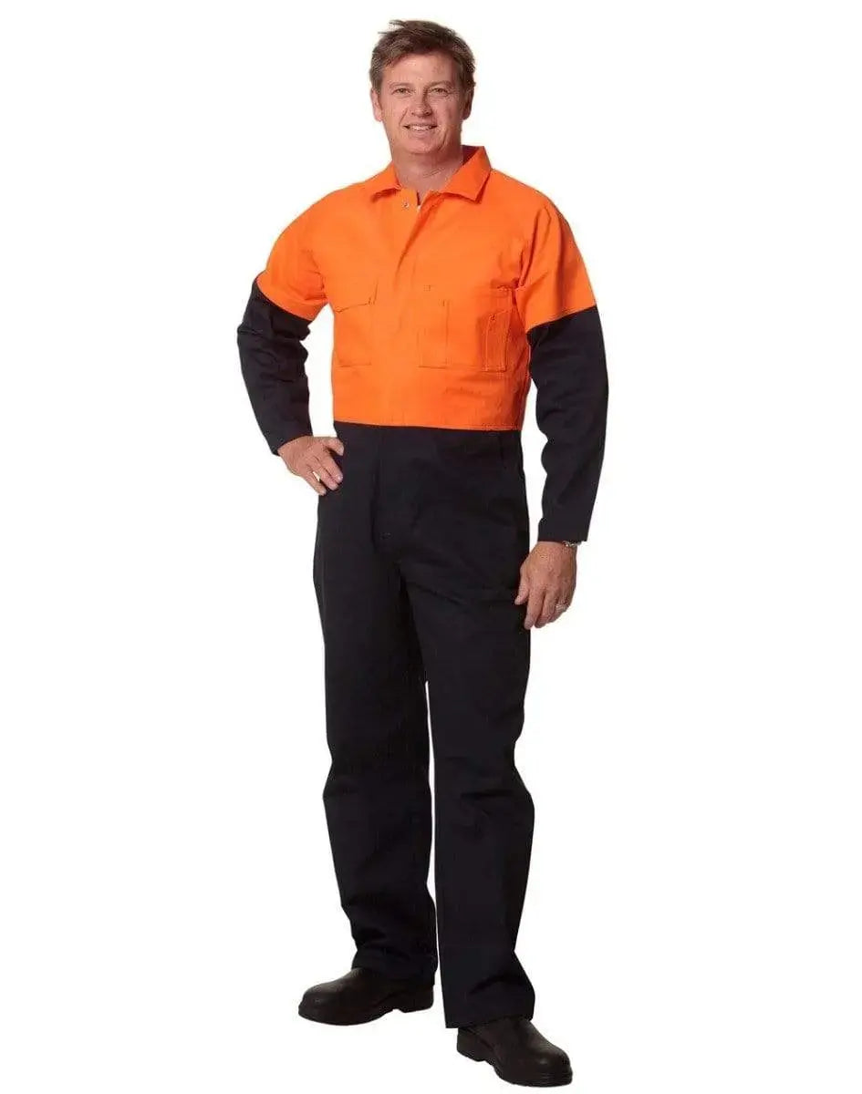 Men's Two Tone Coverall Regular Size SW204 Metro Workwear.