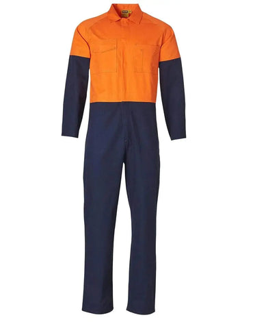 Men's Two Tone Coverall Regular Size SW204 Metro Workwear.