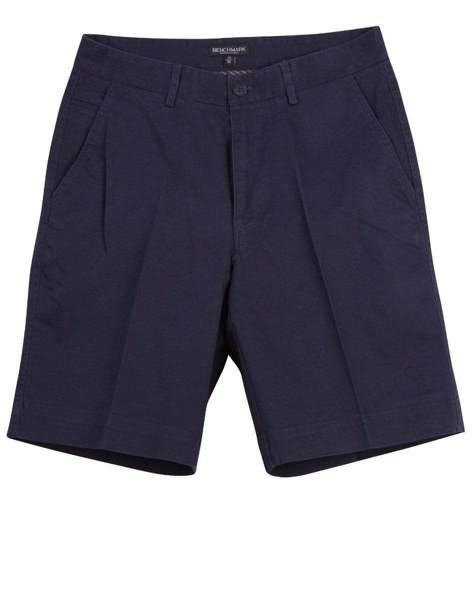 BENCHMARK Men's Chino shorts M9361 Corporate Wear Benchmark Navy 77 