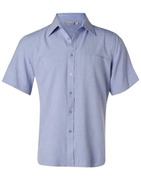 BENCHMARK Men's CoolDry Short Sleeve Shirt M7600S Metro Workwear.