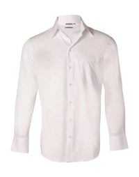 BENCHMARK Men's Fine Twill Long Sleeve Shirt M7030L Metro Workwear.