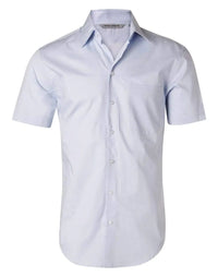 BENCHMARK Men's Fine Twill Short Sleeve Shirt M7030S Metro Workwear.