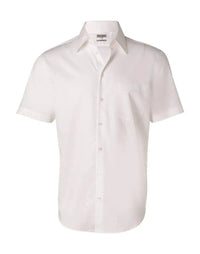 BENCHMARK Men's Fine Twill Short Sleeve Shirt M7030S Metro Workwear.