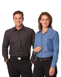 BENCHMARK Men's Nano ™ Tech Long Sleeve Shirt M7002 Metro Workwear.