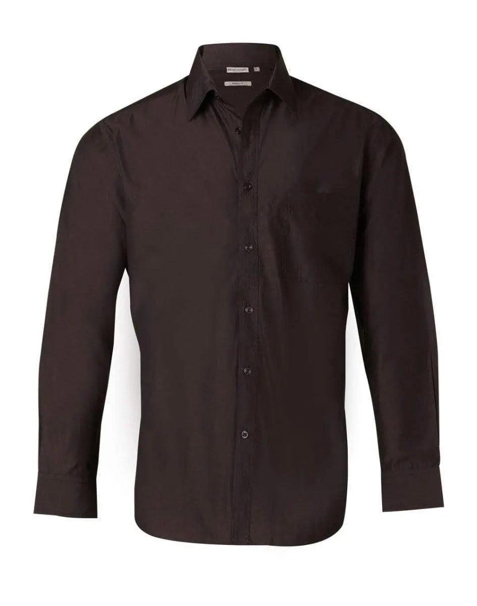 BENCHMARK Men's Nano ™ Tech Long Sleeve Shirt M7002 Metro Workwear.