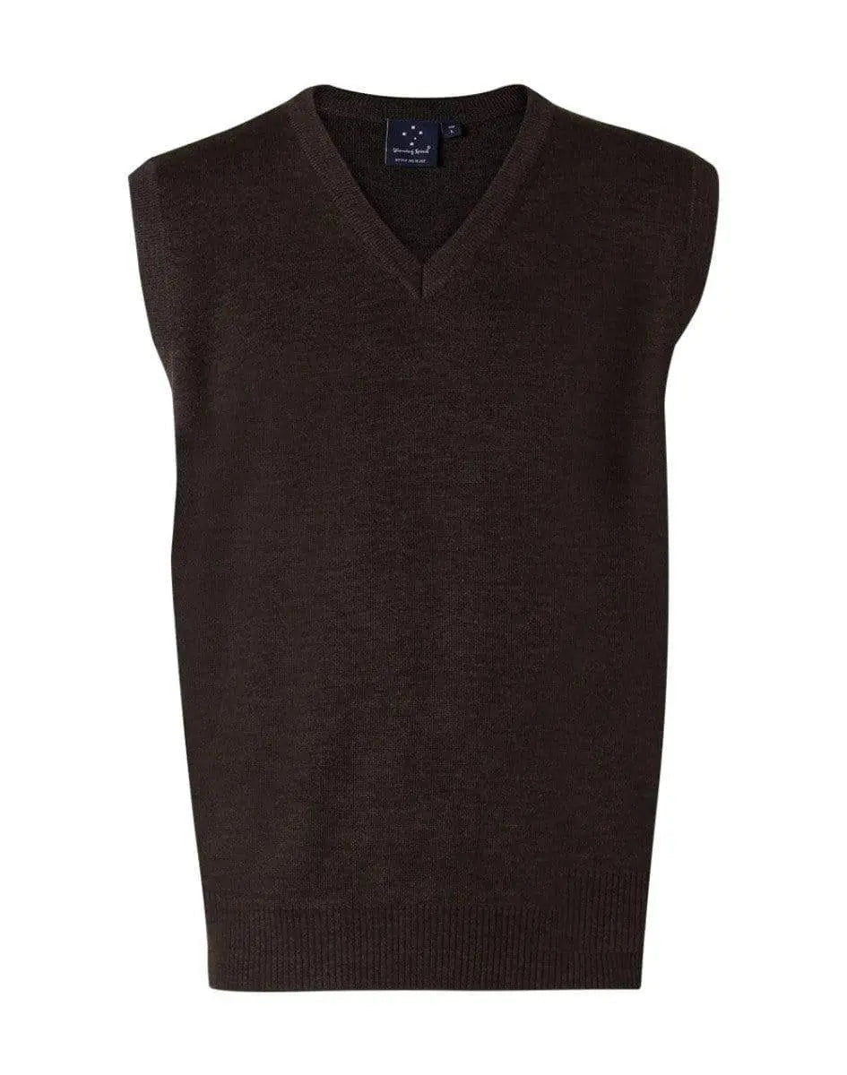 BENCHMARK Men's V-Neck Knit vest WJ02 Metro Workwear.