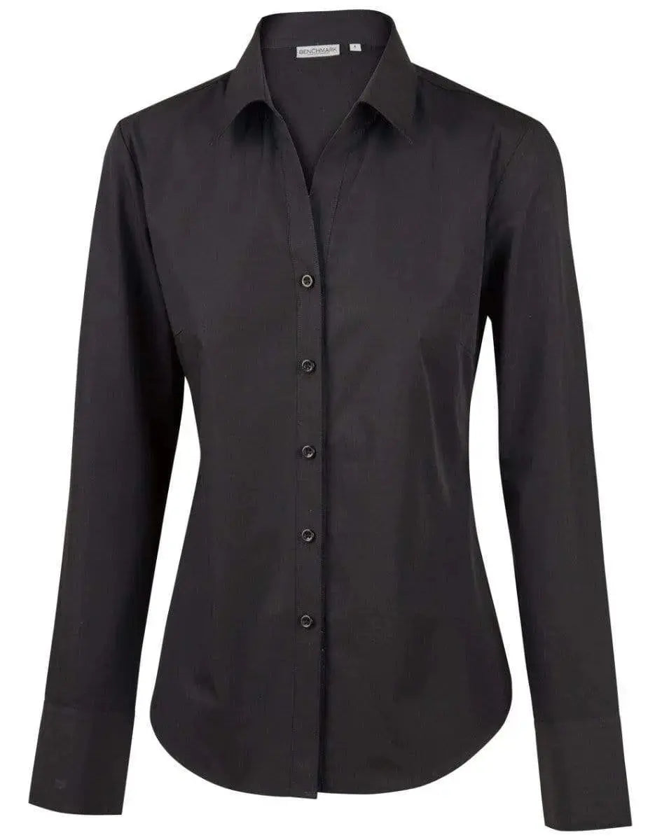 BENCHMARK Women's Nano ™ Tech Long Sleeve Shirt M8002 Metro Workwear.