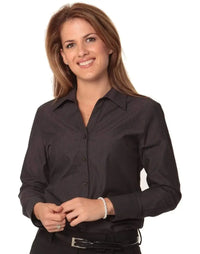 BENCHMARK Women's Nano ™ Tech Long Sleeve Shirt M8002 Metro Workwear.