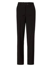 BENCHMARK Women's Wool Blend Stretch Slim Leg Flexi Waist Pants M9400 Metro Workwear.