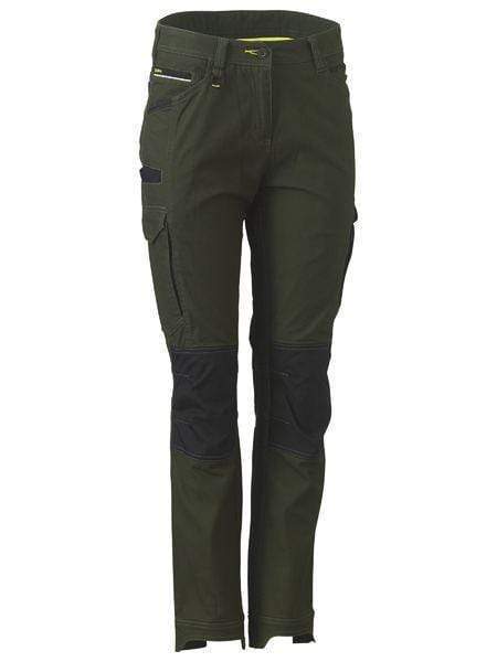 Bisley Workwear Work Wear Olive / 6 Bisley WOMENS FLEX & MOVE™ CARGO PANTS BPL6044