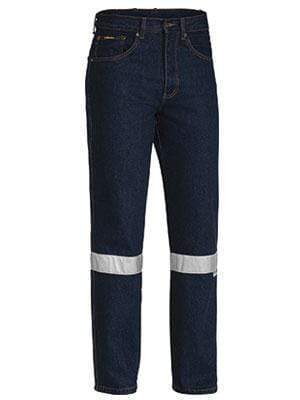 Bisley Workwear Work Wear DENIM (BTWB) / 77R BISLEY WORKWEAR 3M TAPED ROUGH RIDER DENIM JEAN BP6050T