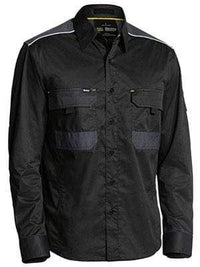 Bisley Workwear Work Wear BISLEY WORKWEAR FLEX & MOVE™ MECHANICAL STRETCH SHIRT LONG SLEEVE BS6133