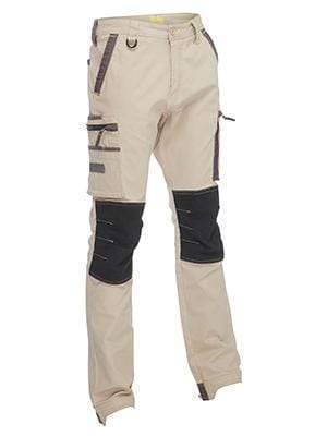 Bisley Workwear Work Wear NAVY (BPCT) / 77R BISLEY WORKWEAR FLEX & MOVE™ STRETCH UTILITY ZIP CARGO PANT BPC6330