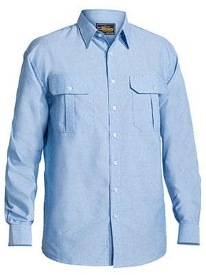 Bisley Workwear Work Wear BISLEY WORKWEAR OXFORD SHIRT LONG SLEEVE BS6030