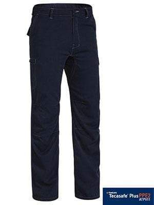 Bisley Workwear Work Wear NAVY (BPCT) / 77R BISLEY WORKWEAR TENCATE TECASAFE® PLUS 700 ENGINEERED FR VENTED CARGO PANT BPC8092