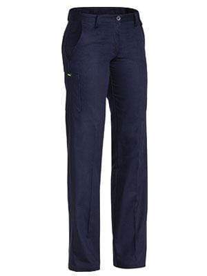 Bisley Workwear Work Wear NAVY (BPCT) / 8 BISLEY WORKWEAR WOMENS ORIGINAL COTTON DRILL  WORK PANT BPL6007