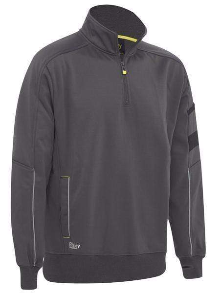 Bisley Workwear Worl Wear Bisley 1/4 ZIP WORK FLEECE PULLOVER BK6924