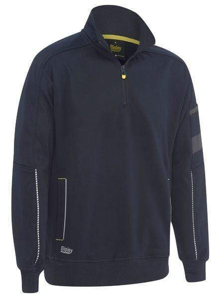 Bisley Workwear Worl Wear Navy / XS Bisley 1/4 ZIP WORK FLEECE PULLOVER BK6924