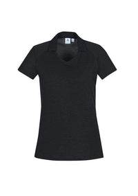 Biz Care Casual Wear Black / 8 Biz Collection Byron Ladies Polo P011LS