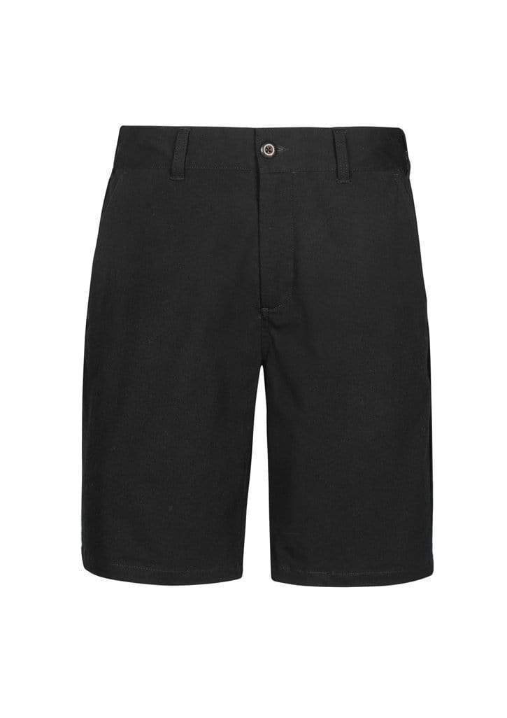 Biz Care Corporate Wear Black / 72 R Biz Collection Lawson Mens Chino Short BS021M