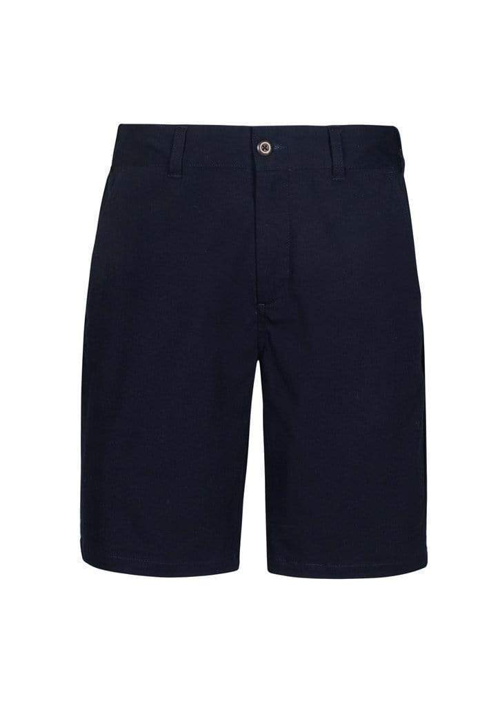 Biz Care Corporate Wear Navy / 72 R Biz Collection Lawson Mens Chino Short BS021M