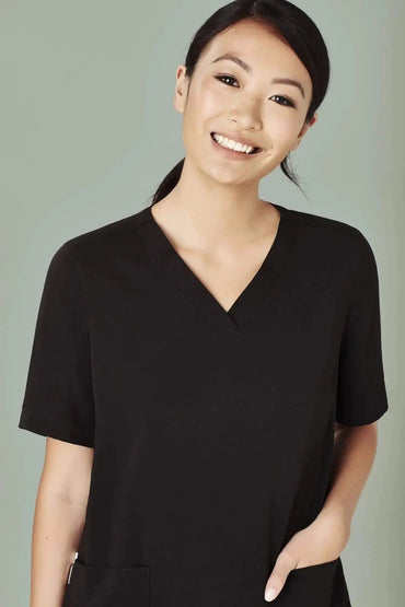 Biz Care Womens Easy Fit V-Neck Medical Scrub Top CST941LS