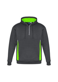 Biz Collection Active Wear Grey/Fluoro Lime/Silver / XS Biz Collection Adult’s Renegade Hoodie SW710M