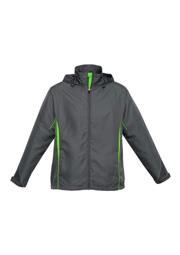 Biz Collection Active Wear Grey/Fluro Lime / XS Biz Collection Adults Razor Team Jacket J408m