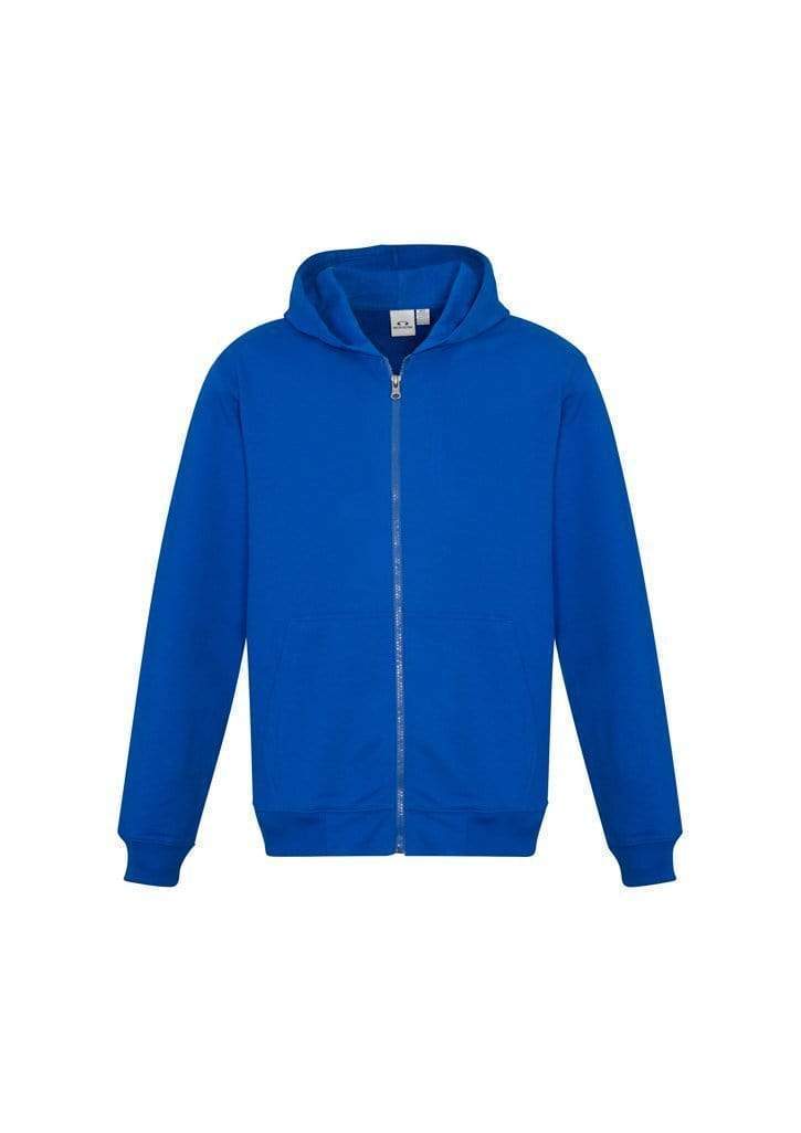 Biz Collection Active Wear Royal / 4 Biz Collection Kid’s Crew Zip Hoodie SW762K