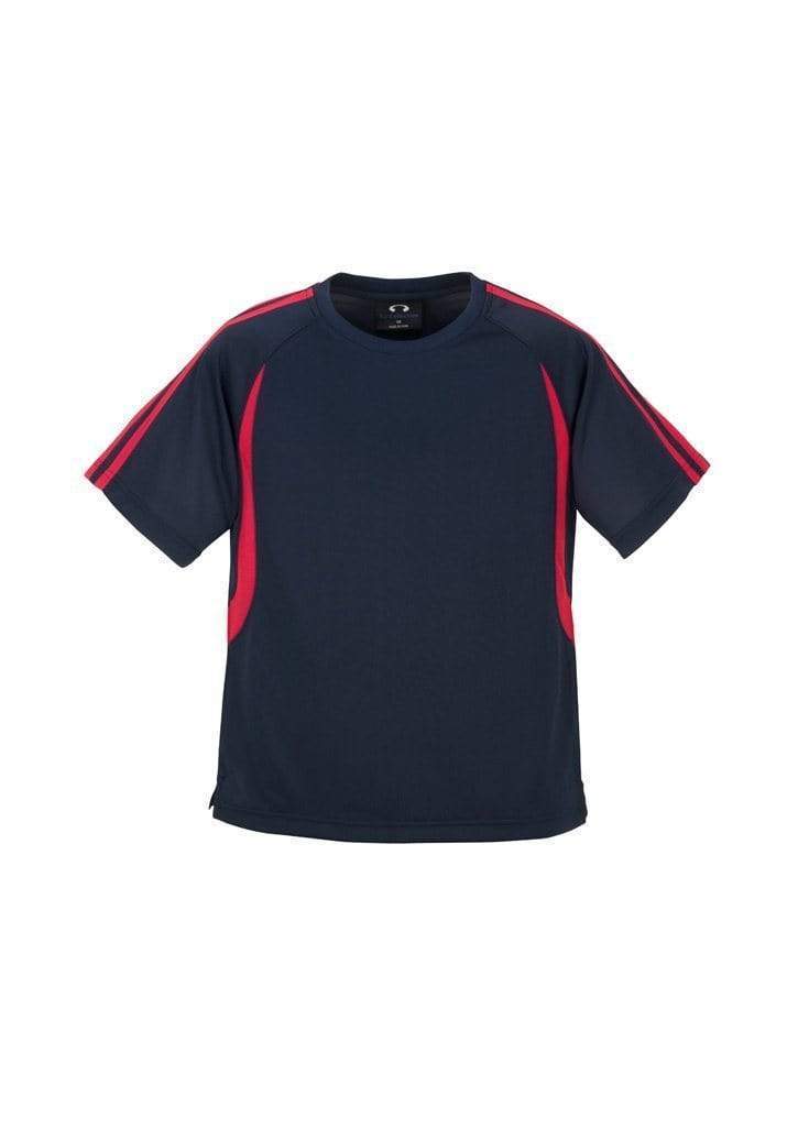 Biz Collection Casual Wear Navy/Red / 4 Biz Collection Kid’s Flash Tee T3110B