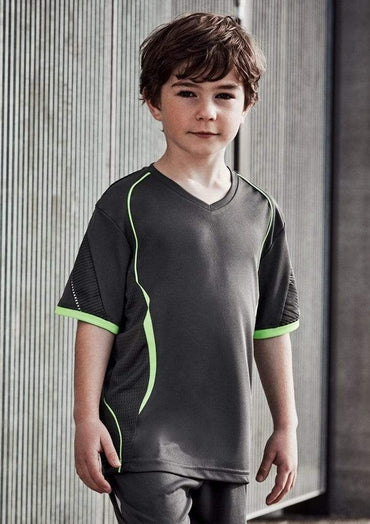 Biz Collection Casual Wear Biz Collection Kid’s Razor Tee T406KS