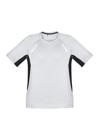 Biz Collection Casual Wear White/Black/Silver / 4 Biz Collection Kid’s Renegade Tee T701KS