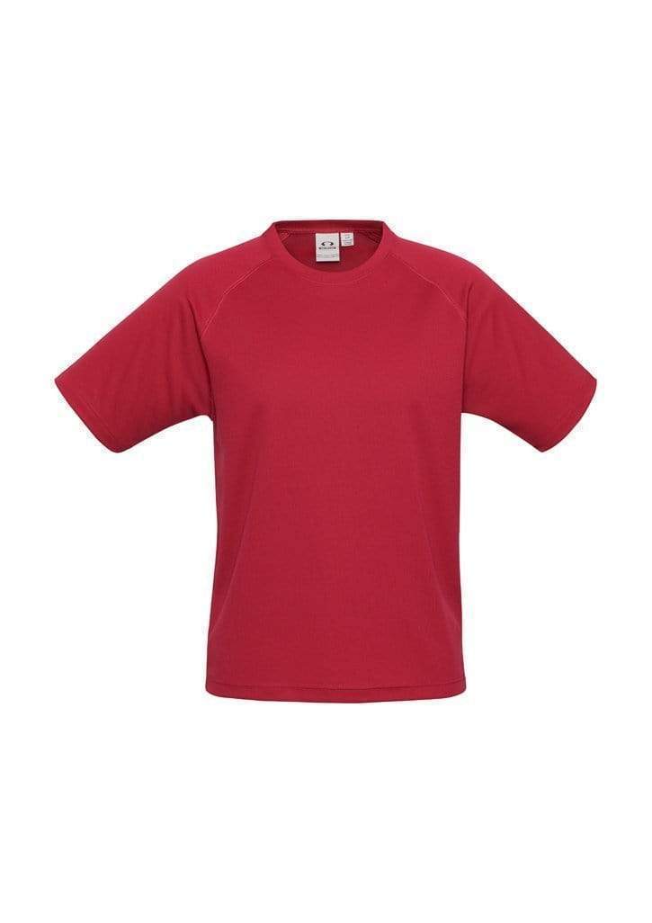 Biz Collection Casual Wear Red / 4 Biz Collection Kid’s Sprint Tee T301KS