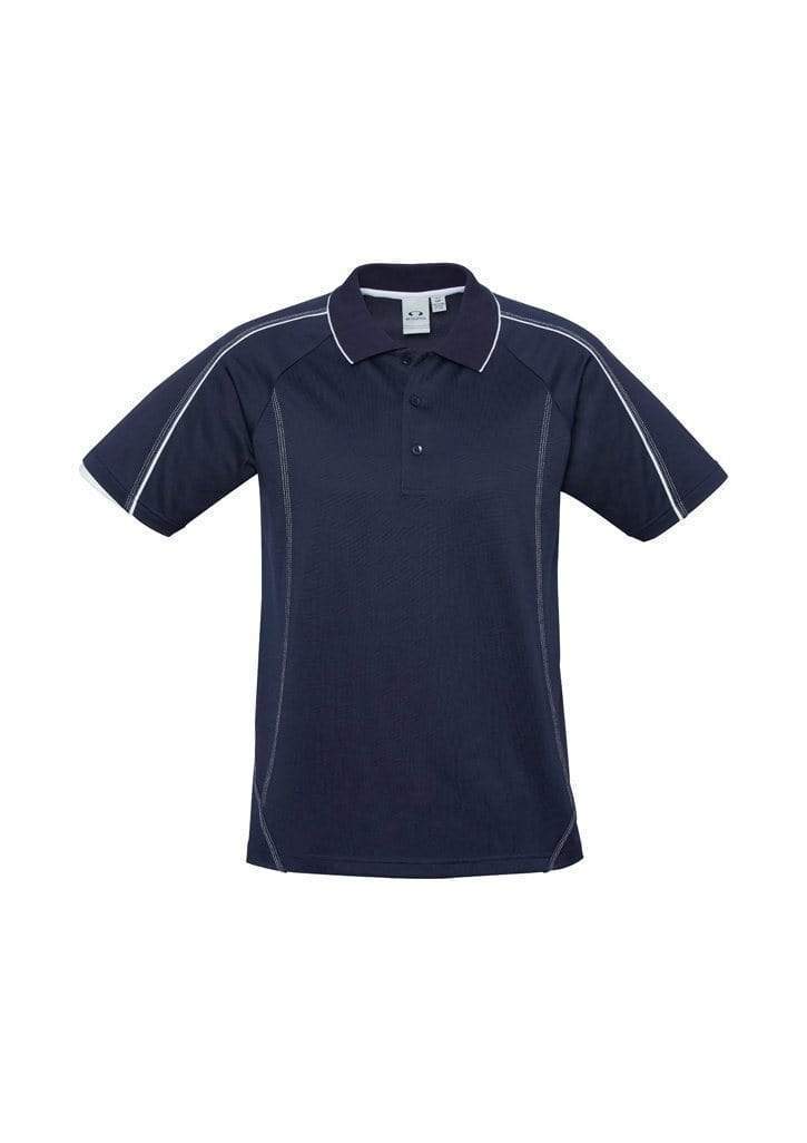 Biz Collection Casual Wear Navy/White / S Biz Collection Men’s Blade Polo P303MS