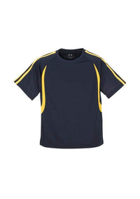 Biz Collection Casual Wear Navy/Gold / S Biz Collection Men’s Flash Tee T3110