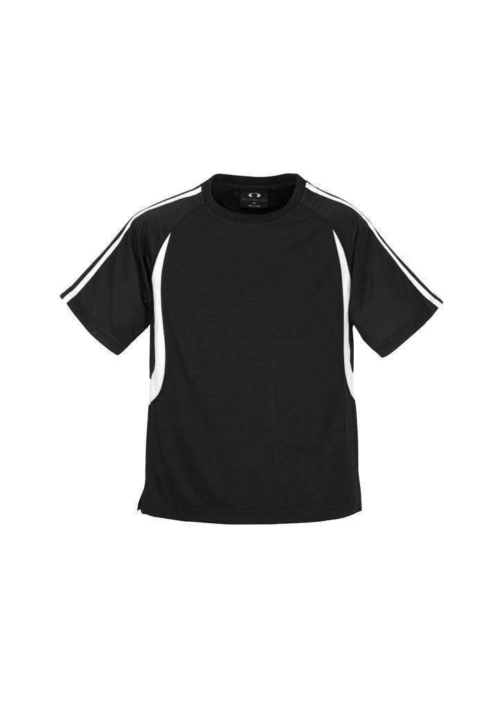 Biz Collection Casual Wear Black/White / S Biz Collection Men’s Flash Tee T3110